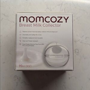 Momcozy Breast Milk Collector - White
